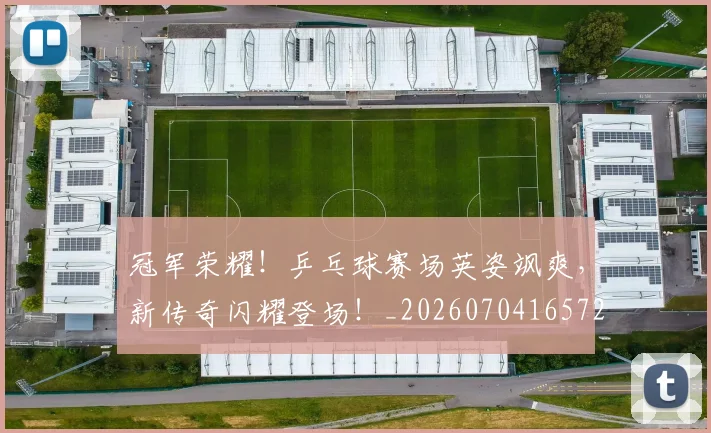 冠军荣耀！乒乓球赛场英姿飒爽，新传奇闪耀登场！_20260704165720_20260718005624